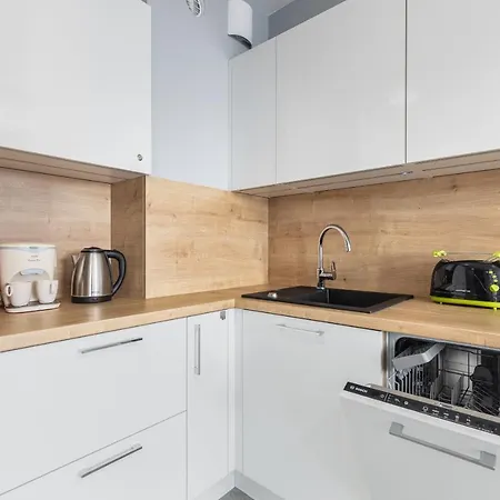 アパート Bialy Dom By Jantar コウォブジェク